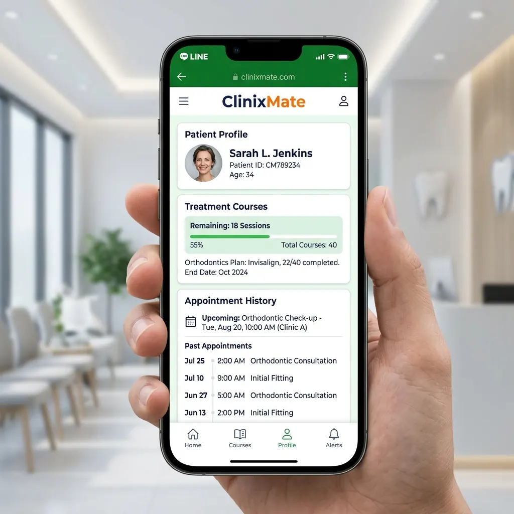 รายงานเครือข่ายการบอกต่อของลูกค้าในโปรแกรมการตลาดคลินิก ClinixMate